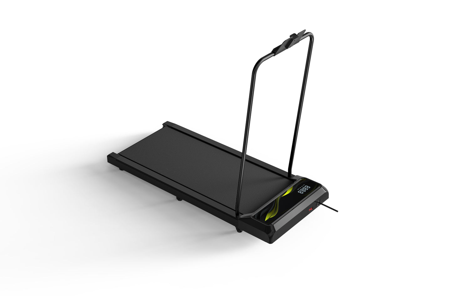 Cardio Flex Foldable Treadmill with Incline, Compact Walking Pad with Hand Rails & Remote Control