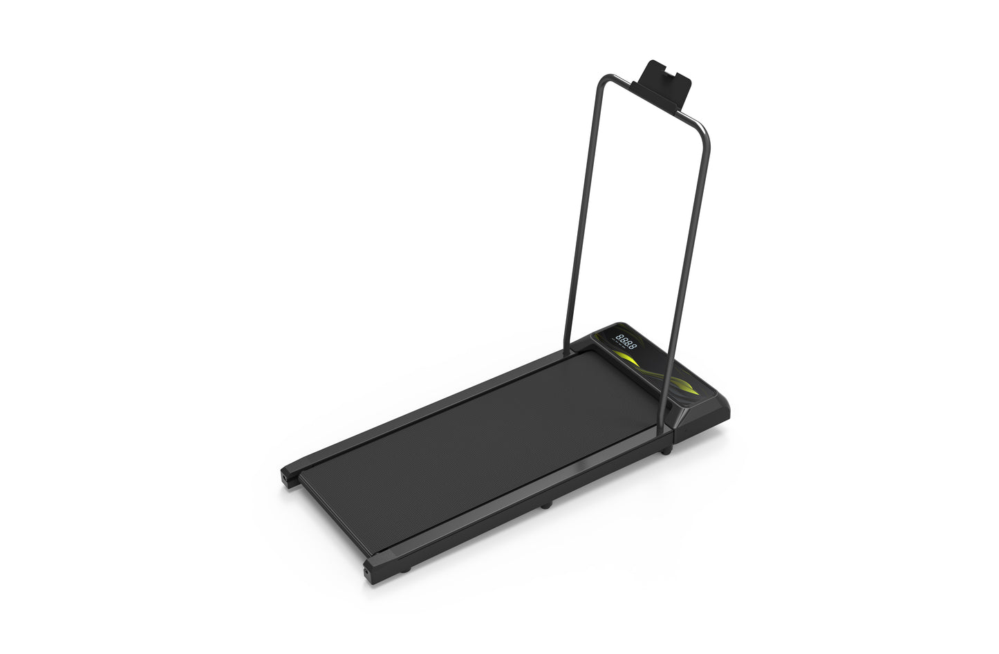 Cardio Flex Foldable Treadmill with Incline, Compact Walking Pad with Hand Rails & Remote Control