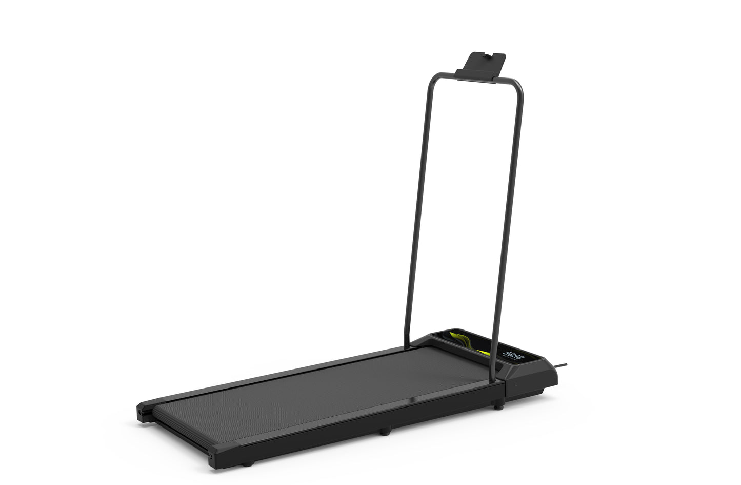 Cardio Flex Foldable Treadmill with Incline, Compact Walking Pad with Hand Rails & Remote Control