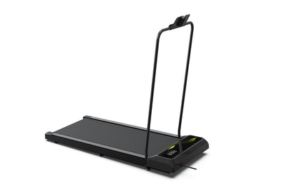 Cardio Flex Foldable Treadmill with Incline, Compact Walking Pad with Hand Rails & Remote Control